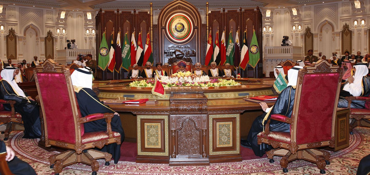 Lähis-Ida koostöö nõukogu (GCC) istung Muscatis.