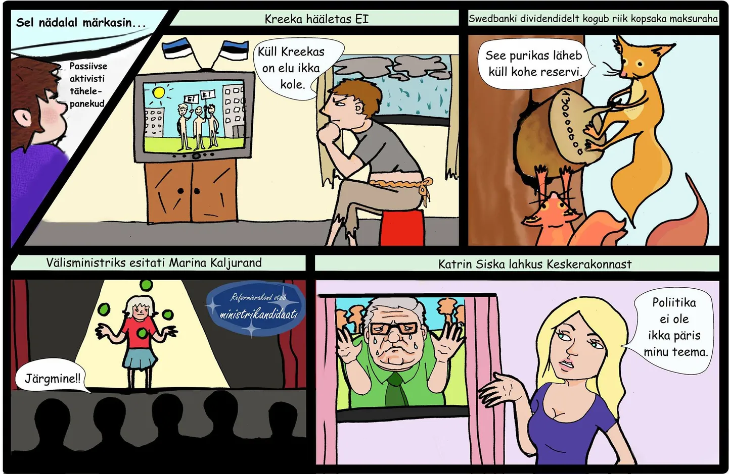 Nädala karikatuur