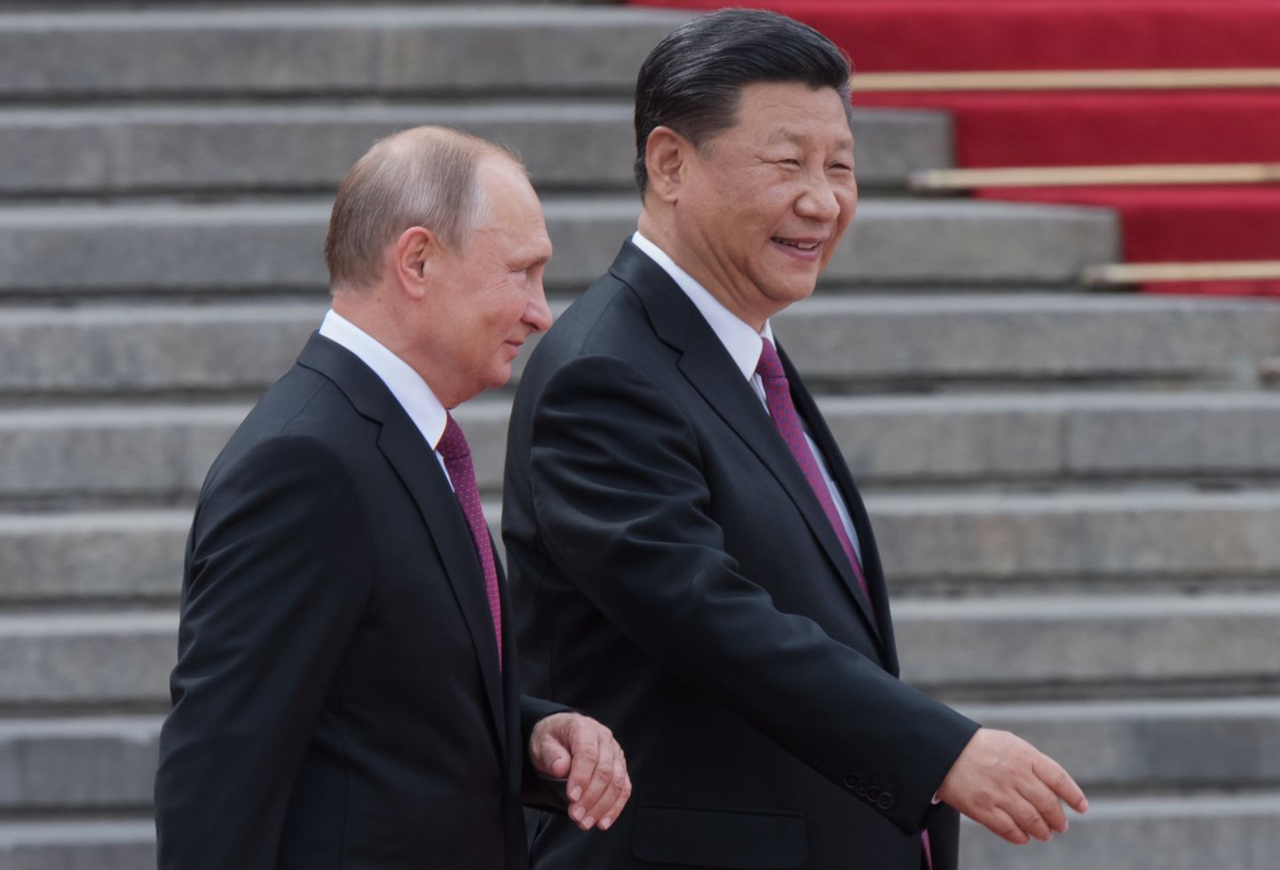 Vene riigipea Vladimir Putin ja Hiina president Xi Jinping 8. juunil Pekingis.