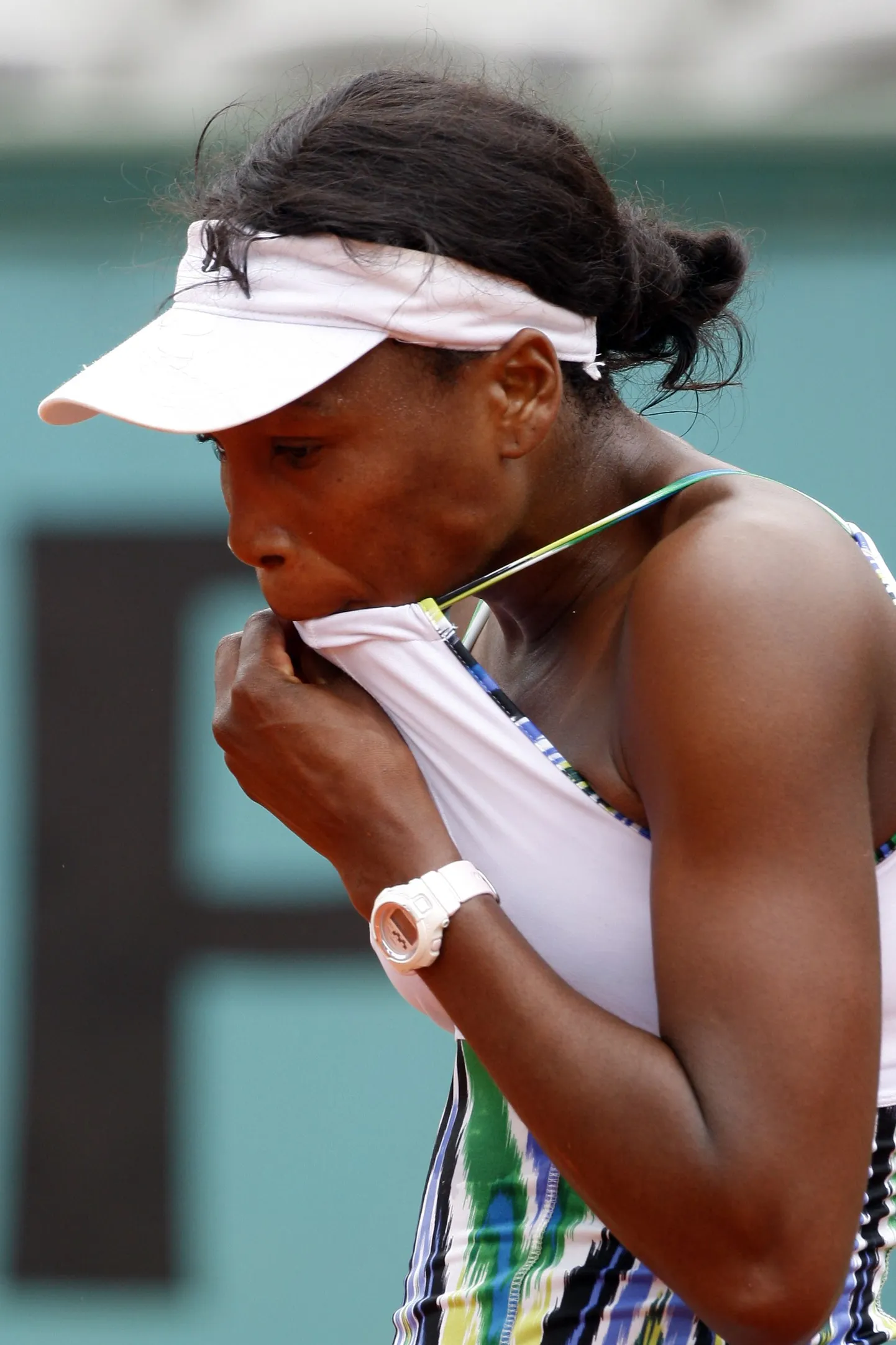Venus Williamsi laeks tänavustel Prantsusmaa lahtistel meistrivõistlustel jäi kolmas ring.