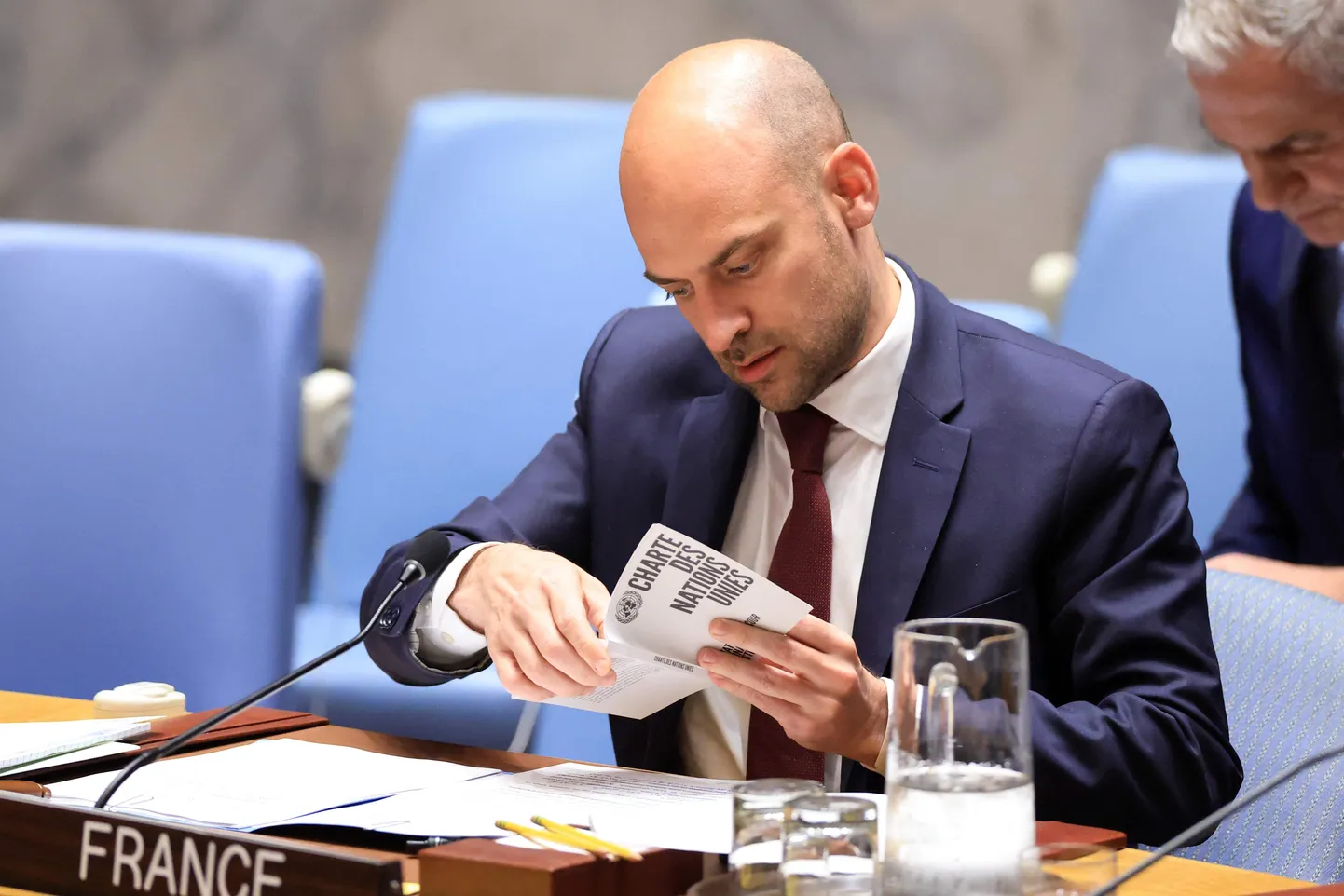 Francijas ārlietu ministrs Žans Noels Baro