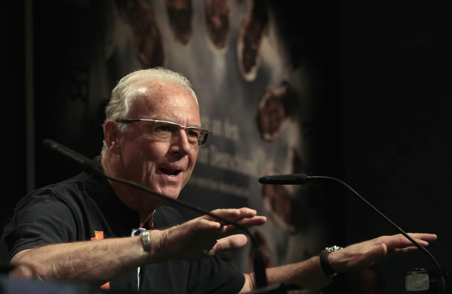 Saksa jalgpallilegend Franz Beckenbauer.