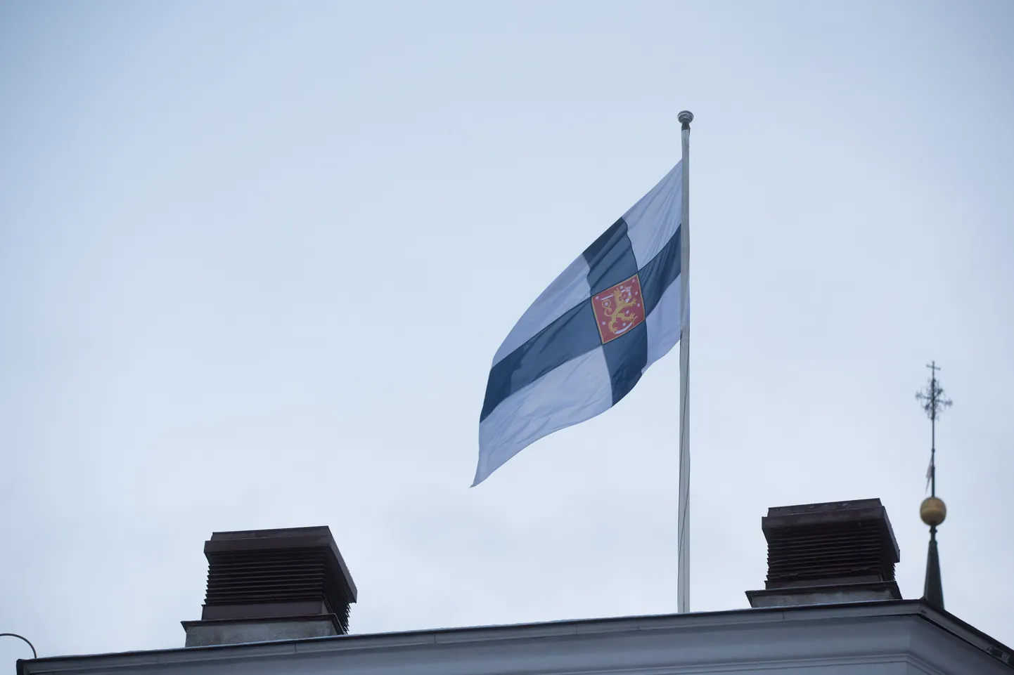 Pidulik ühislaulmine Soome vabariigi 100. sünnipäeva puhul.