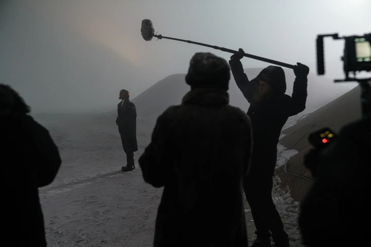 Dāvja Sīmaņa filmas "Gads pirms kara" uzņemšana