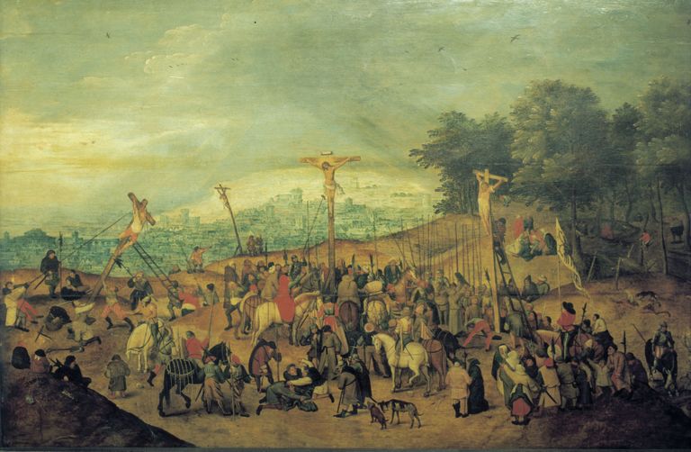 Pieter Bruegel noorema «Ristile löömine»