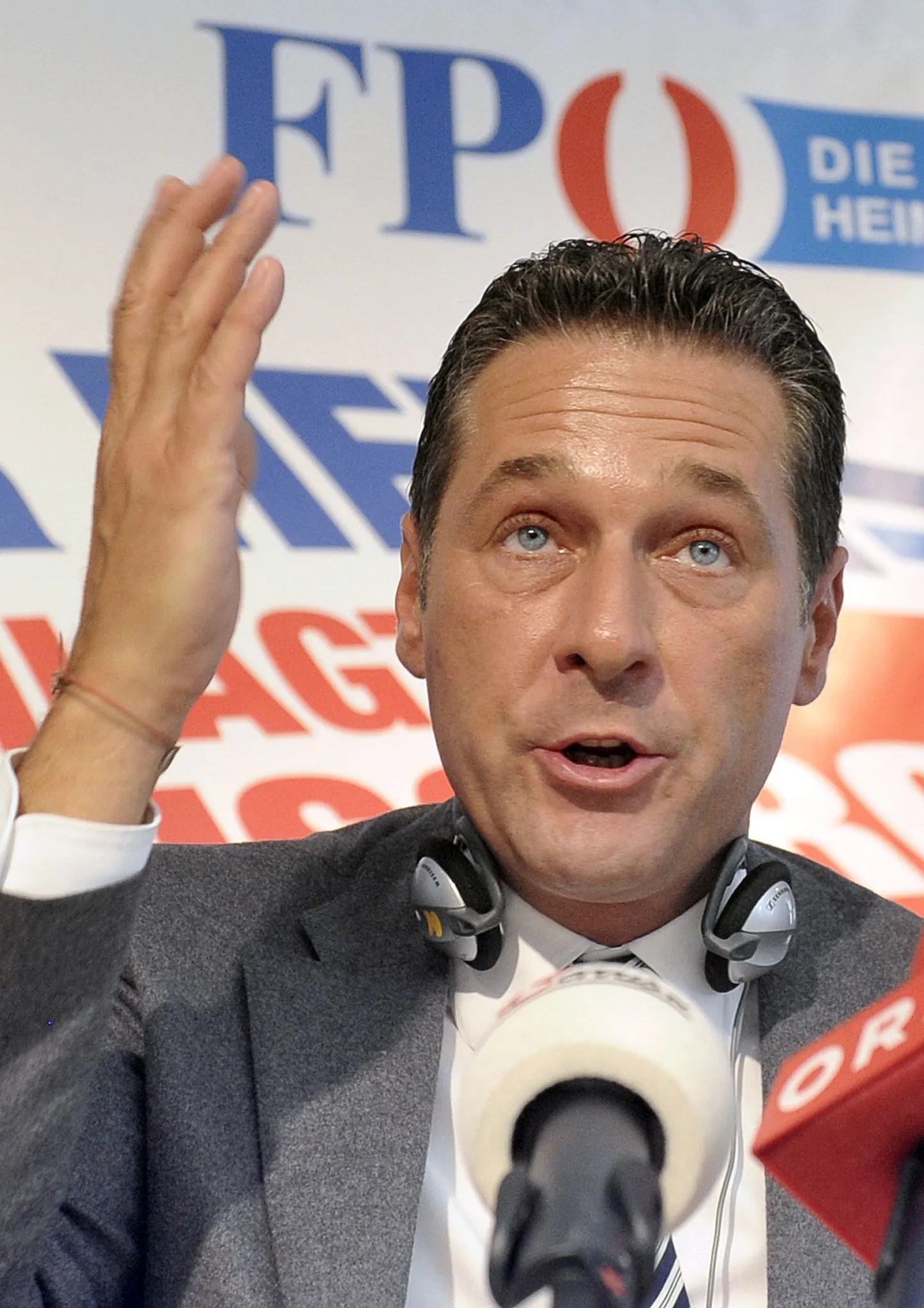 Austria Vabaduspartei juht Heinz-Christian Strache.