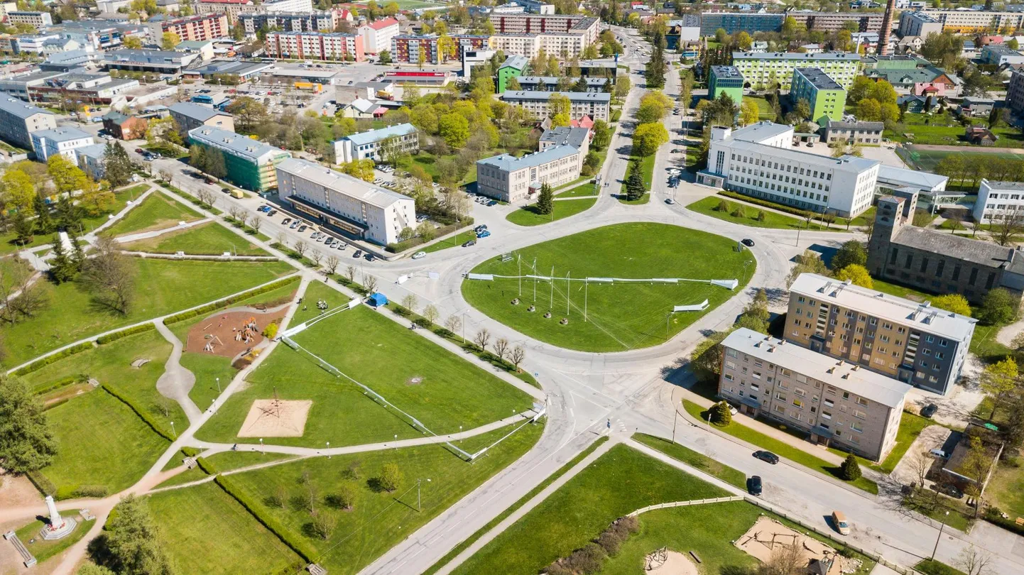 Riigigümnaasiumi tulevane asukoht.