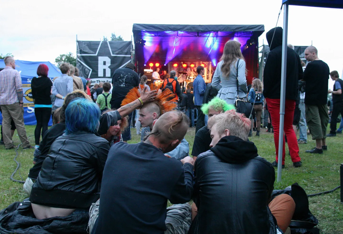 Punk´n´Roll 2014. aastal Raadi mõisapargis