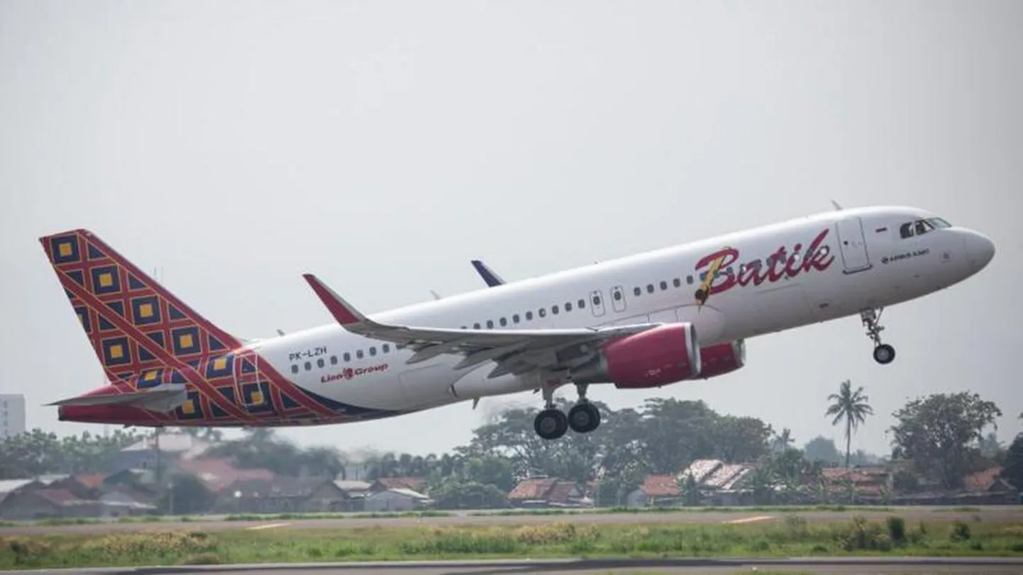 Самолет компании Batik Air.