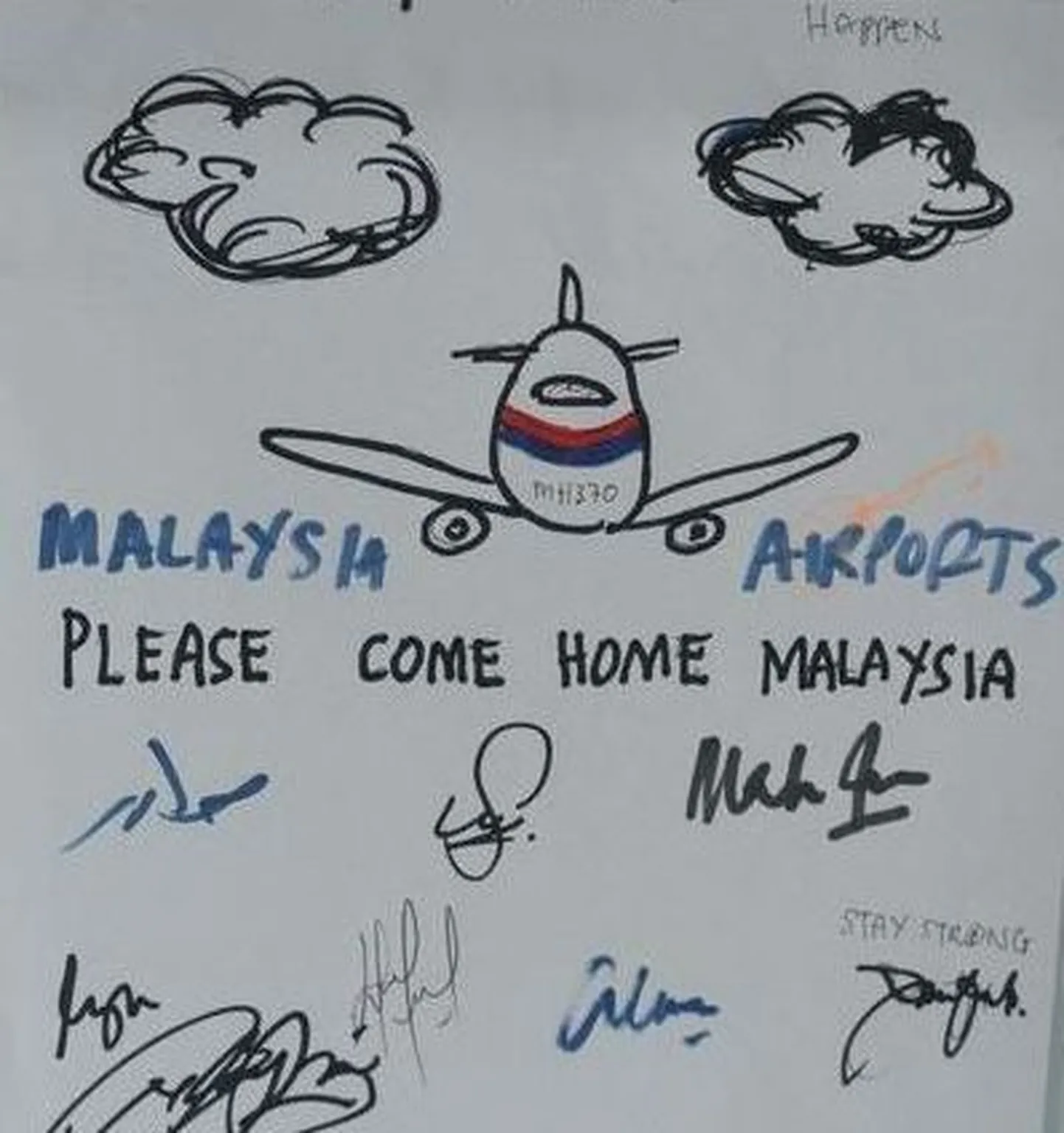 Malaysia Airways kadunud lennukit ja reisijaid oodatakse koju