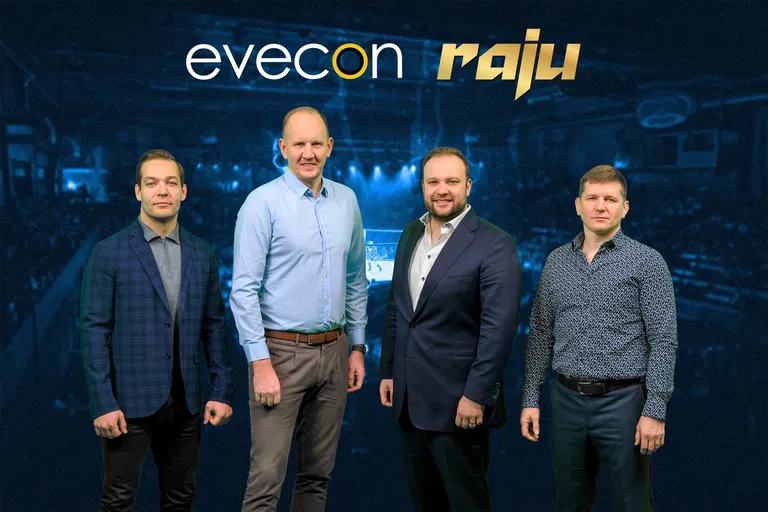 Evecon Raju korraldajad Lauri Mägi, Ivo Kallasmaa, Karl Kull, Ott Tõnissaar.