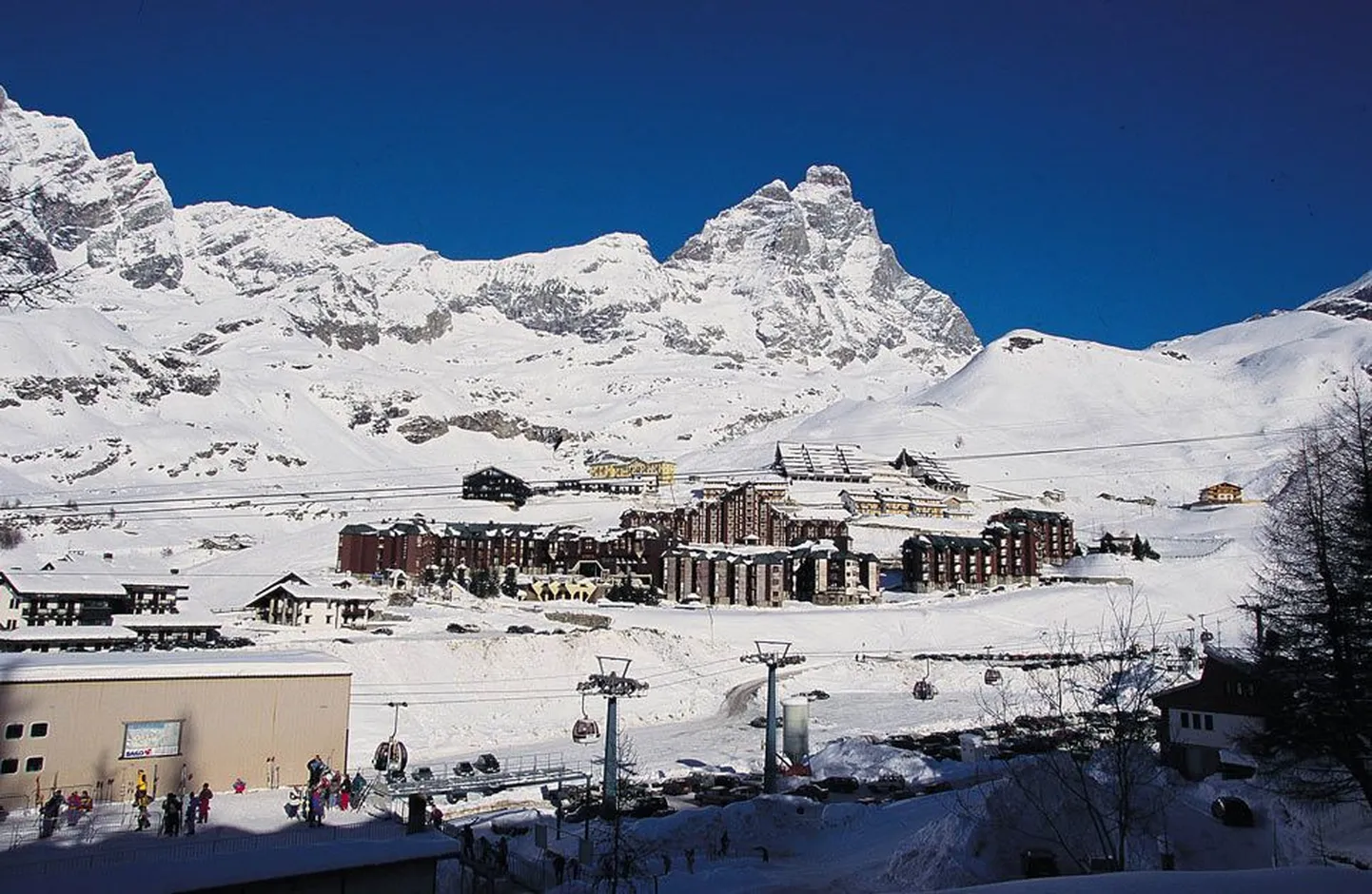 Cervinia suusakeskus.