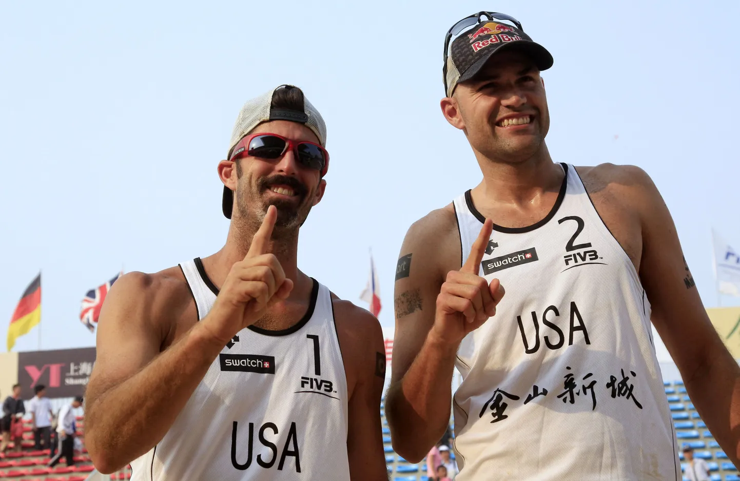 Phil Dalhausser (paremal) ja Todd Rogers on hooaja alguses heas hoos.