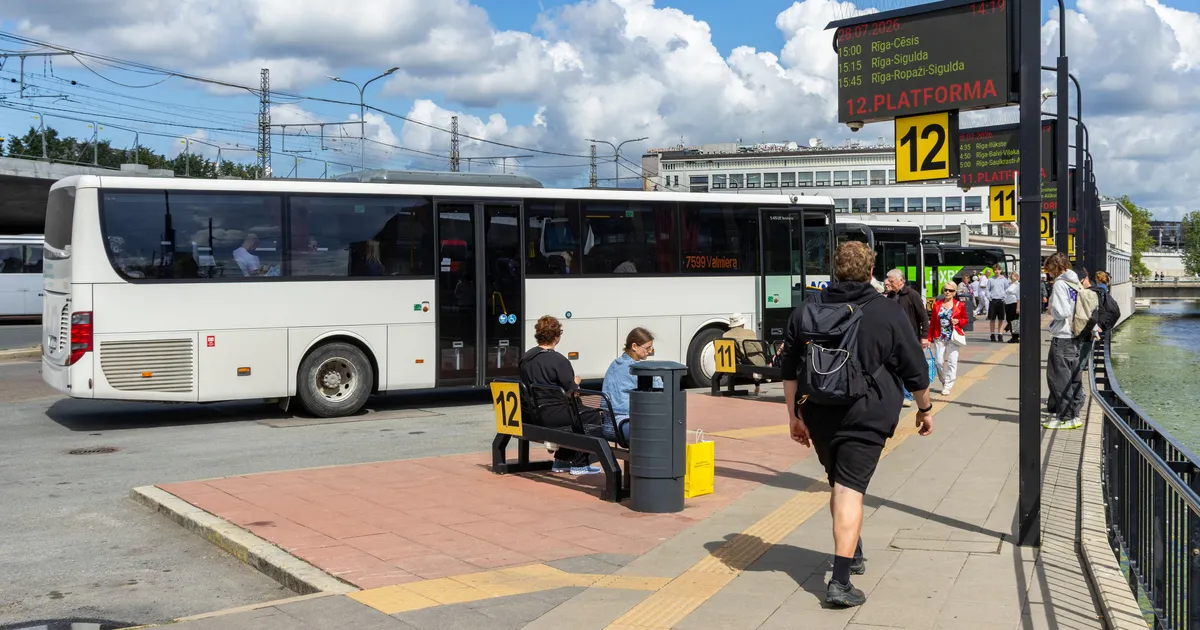 Läti bussifirmad nõuavad streigiga lisaraha, tegemata jääb 3000 reisi