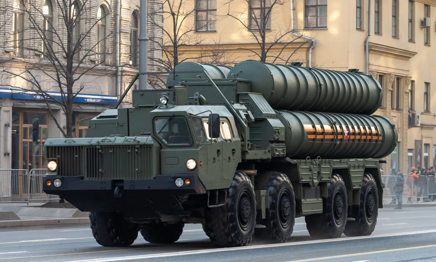S-400 raķešu sistēma.