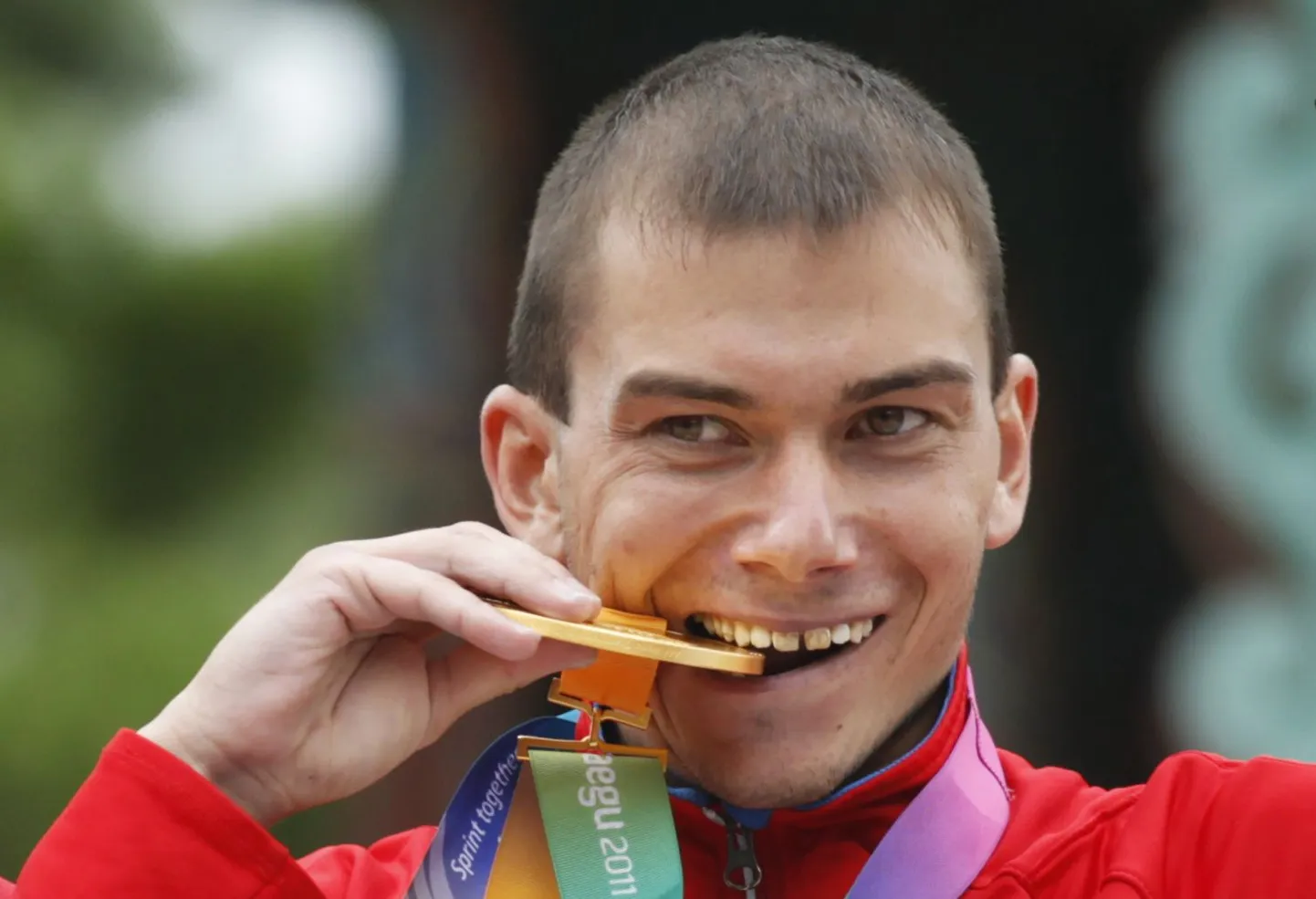Sergei Bakulin kuldmedaliga