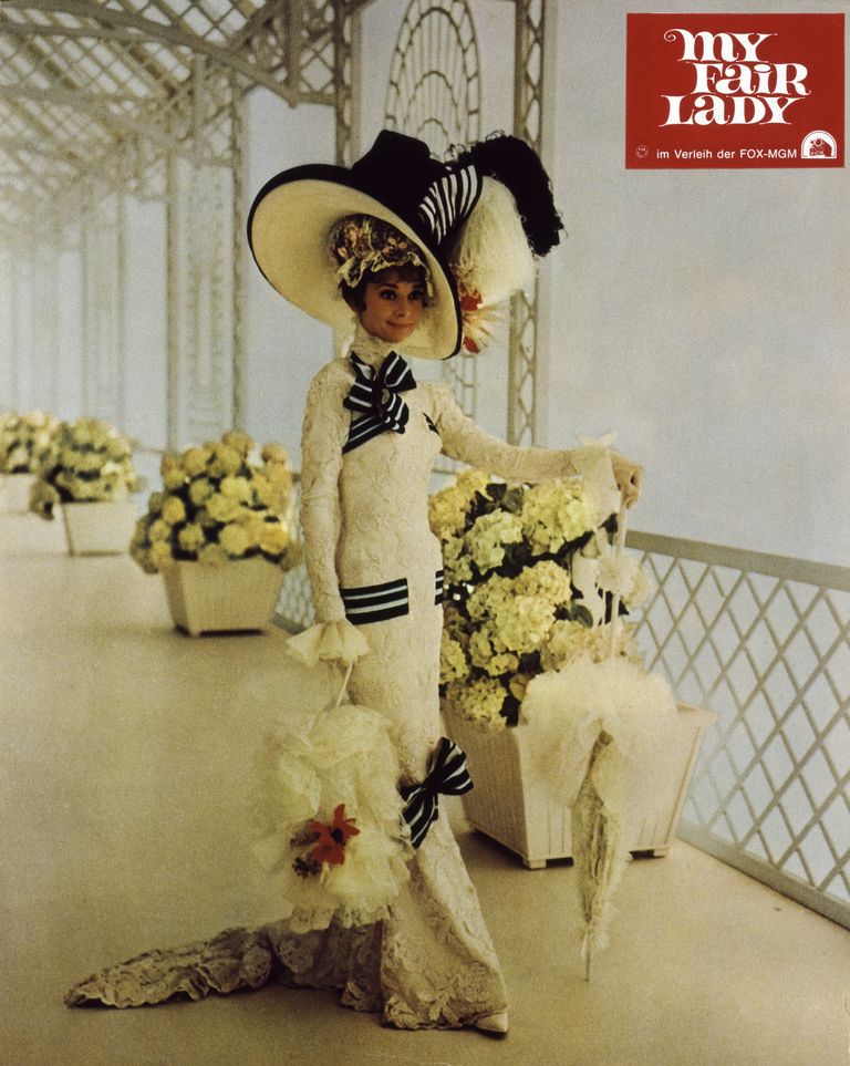 Audrey Hepburn Eliza Doolittle'ina