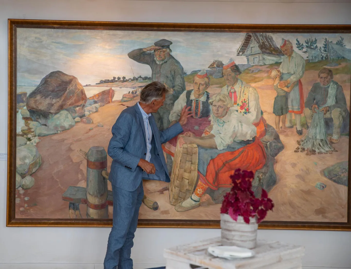 Kunstikoguja ja Viinistu Kunstisadama juht Jaan Manitski.