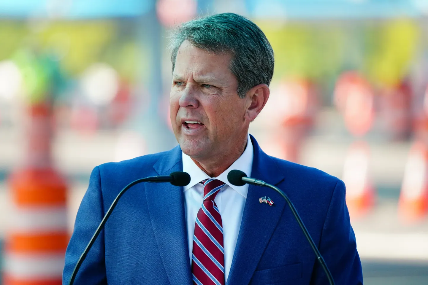 USA Georgia osariigi kuberner Brian Kemp.