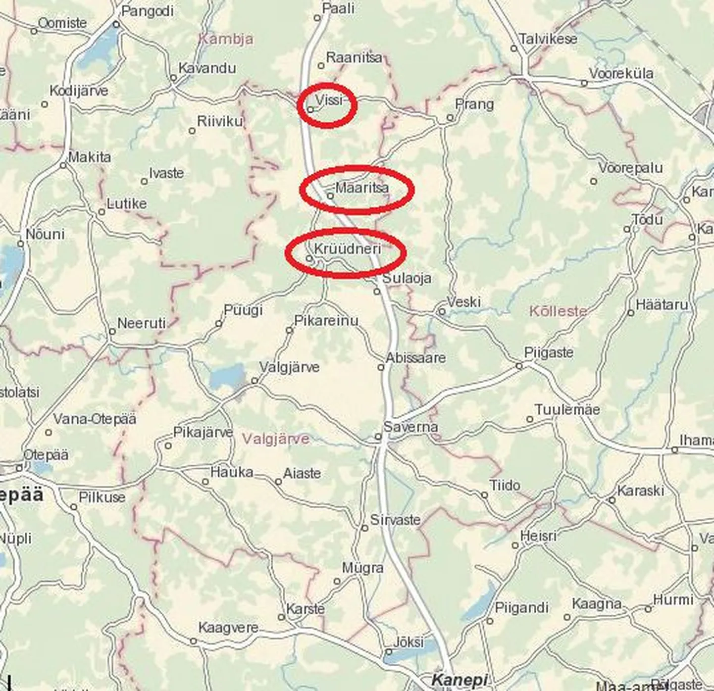 Kolm Valgjärve valla küla ihkavad tagasi Tartumaale.