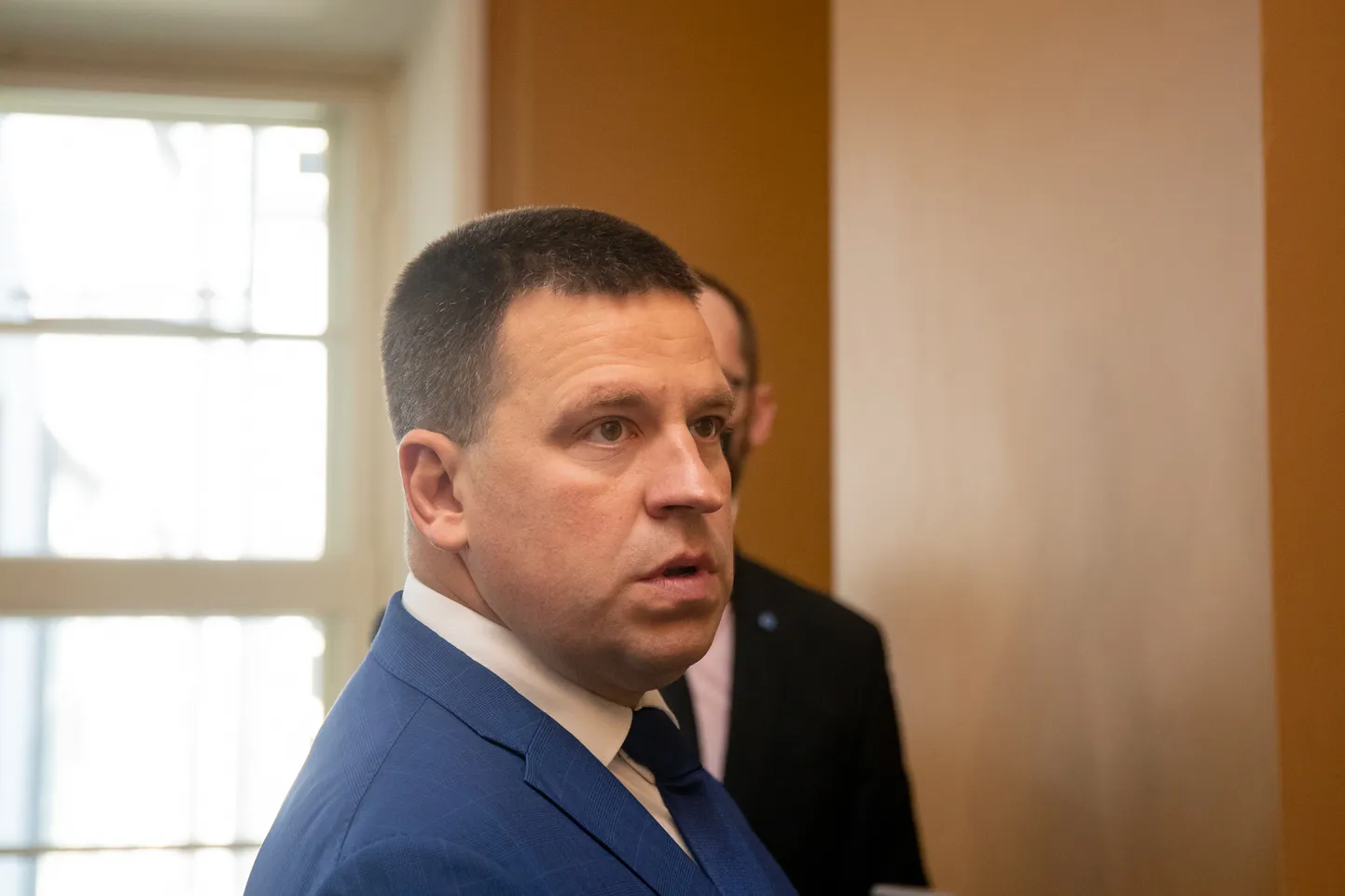 31.08.2021. Tallinn. Presidendivalimiste II voor Riigikogus. Hääletamine. Foto Eero Vabamägi, Postimees