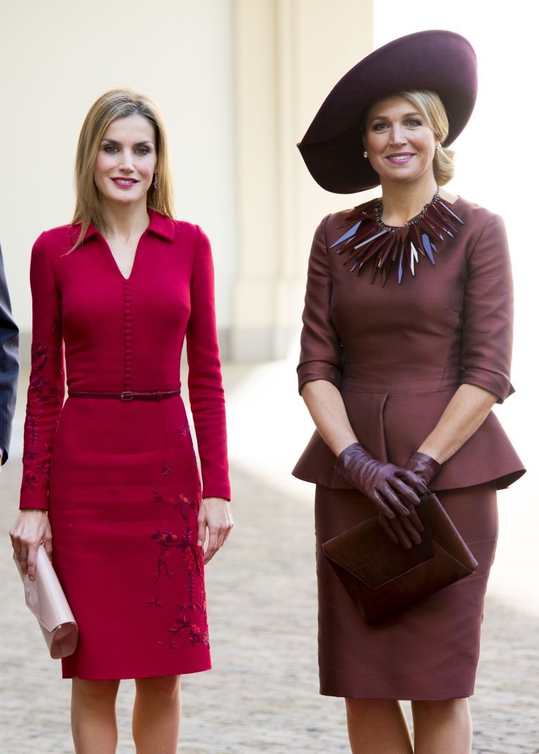 Hispaania kuninganna Letizia ja Hollandi kuninganna Máxima. Foto: 