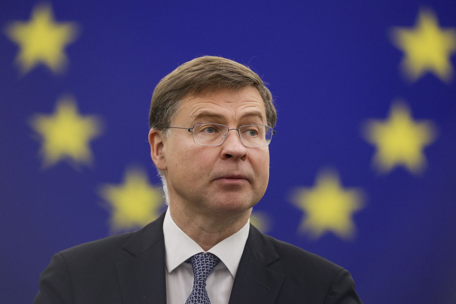EK priekšsēdētājas vietnieks Valdis Dombrovskis