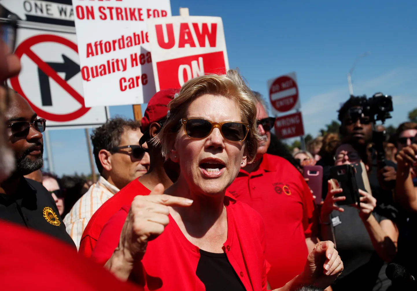 Senaator Elizabeth Warren.