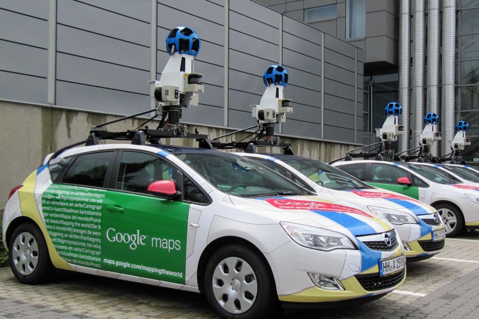 Google Street View autod