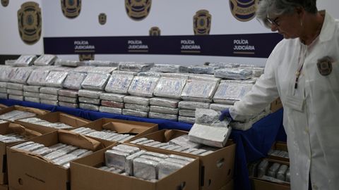 Portugali võimud leidsid banaanilastist 4,2 tonni kokaiini