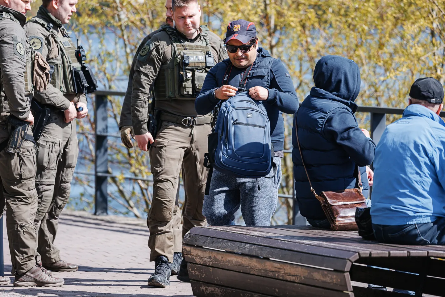 Politsei oli ka tänavu 9. mail Narvas väljas tugevdatud jõududega.
