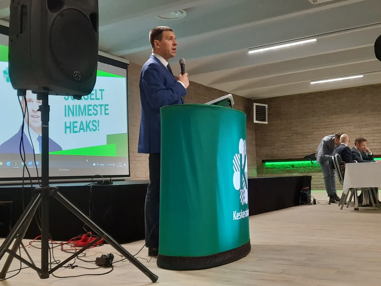 Keskerakonna esimees Jüri Ratas.