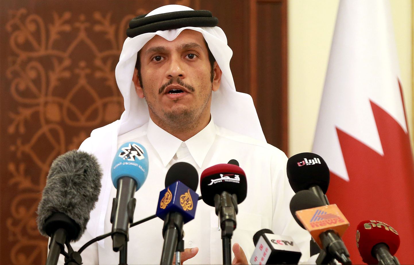 Katari välisminister Mohammed bin Abdulrahman al-Thani.