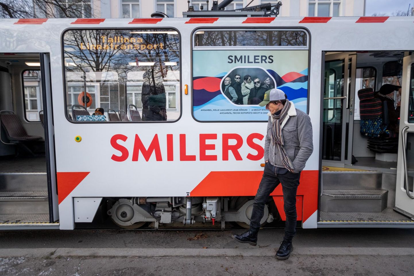 Smilersi-nimeline tramm juba sõidab Tallinna tänavatel.