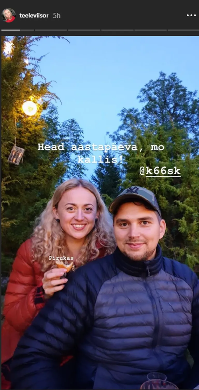 Kuvatõmmis Instagram Story'st.