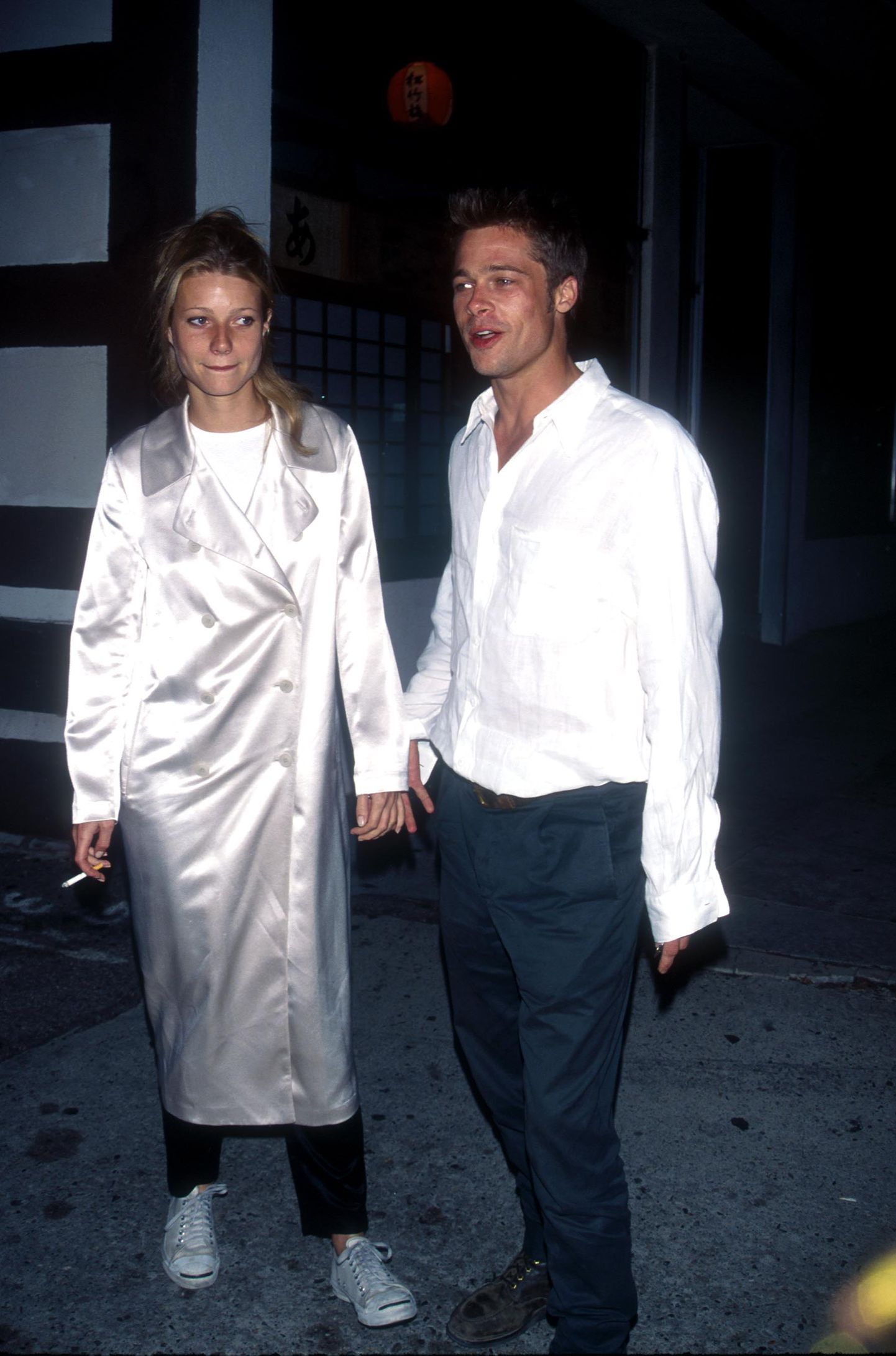 Brad Pitt ja Gwyneth Paltrow 1995. aastal.