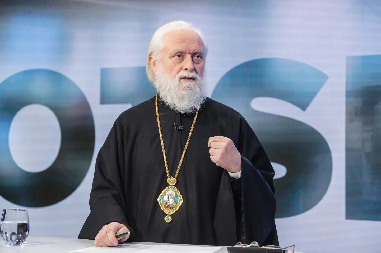 Предстоятель ЭПЦ МП митрополит Таллиннский Евгений.