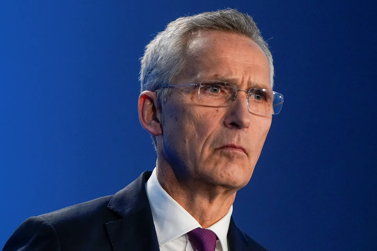 Ametist lahkuv NATO peasekretär Jens Stoltenberg.