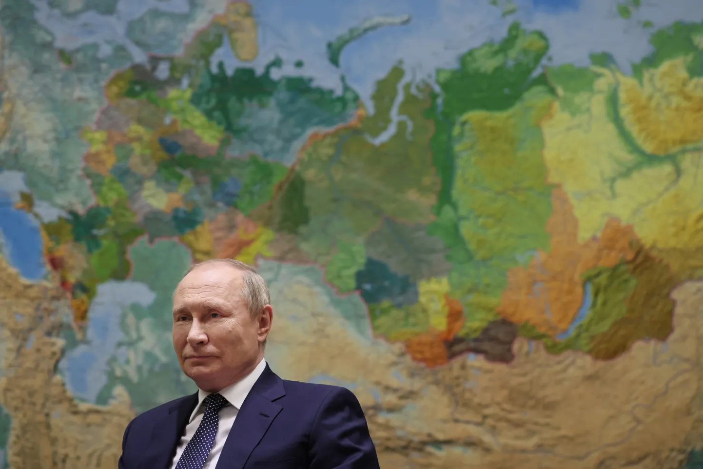 Российский диктатор и военный преступник Владимир Путин