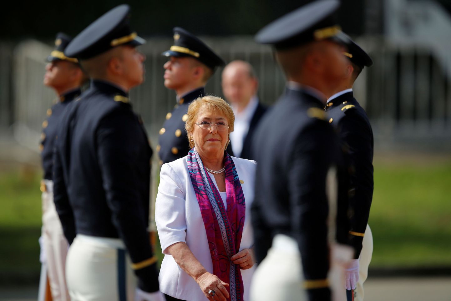 Tšiili president Michelle Bachelet.