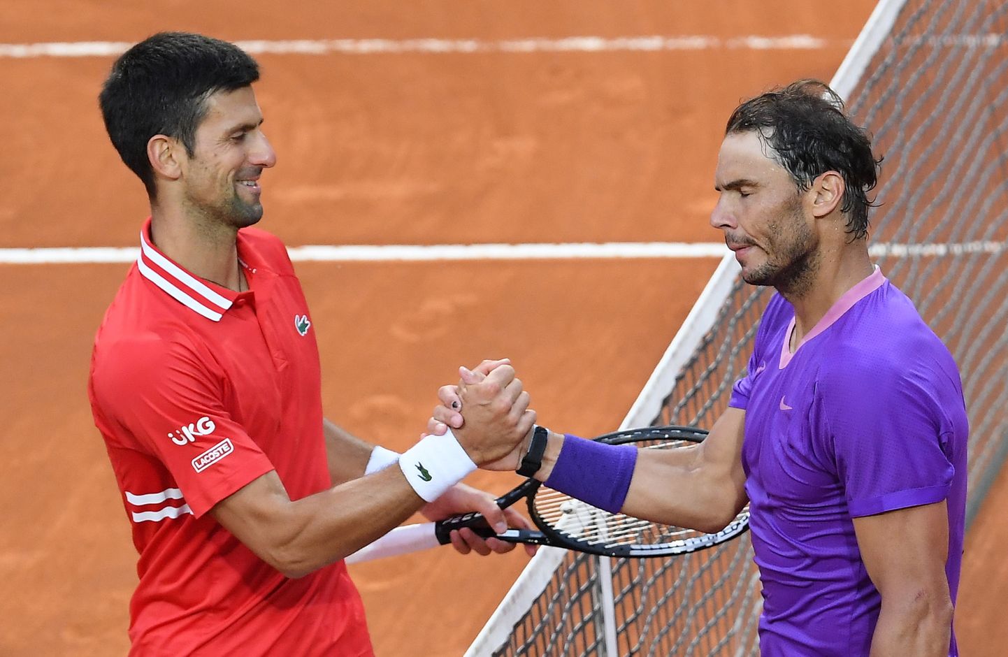 Novak Djokovic ja Rafael Nadal kohtusid mullu Roland Garrosi finaalis, seekord tuleb kokku minna juba poolfinaalis.