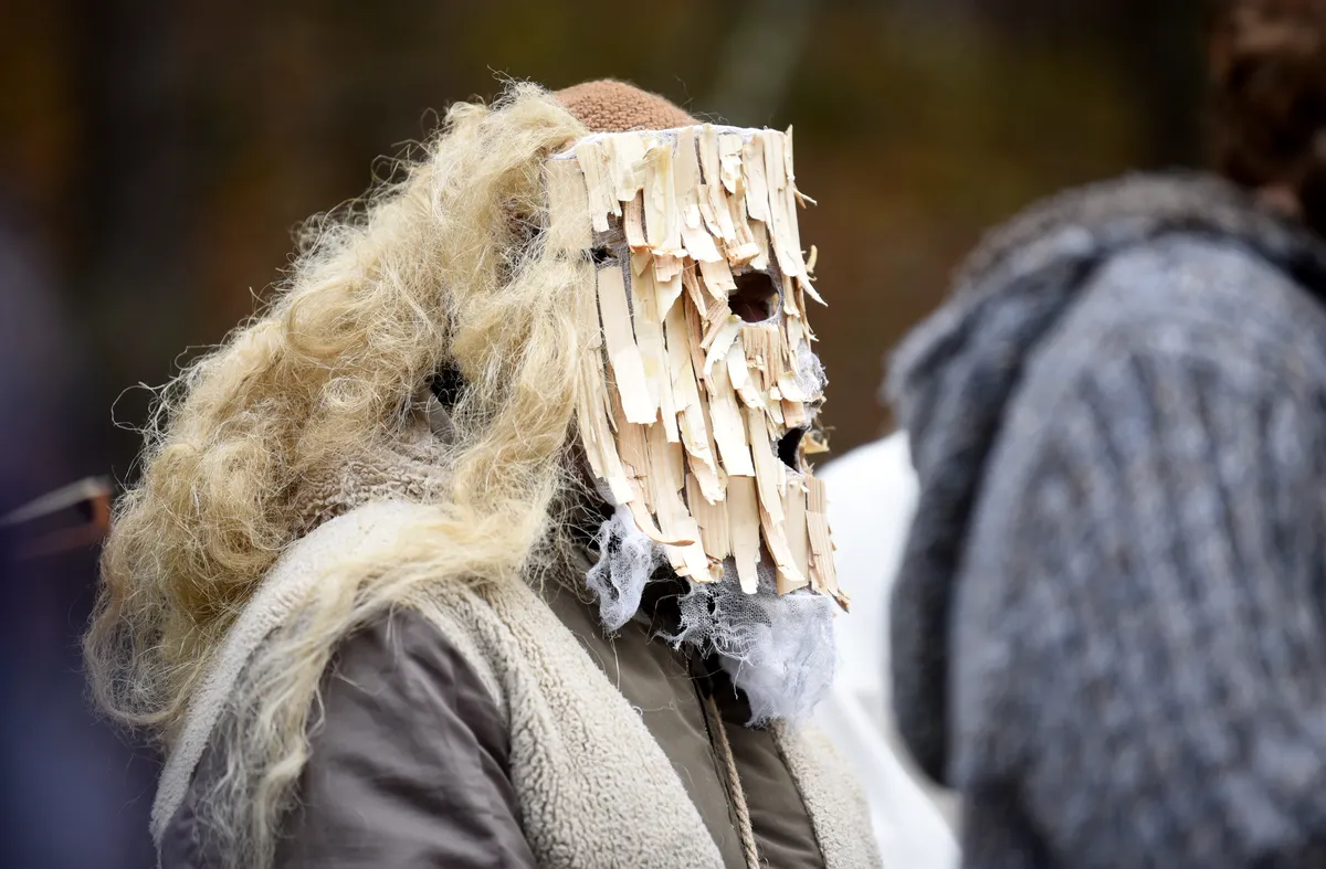 Mārtiņdienas svinības Latvijas Etnogrāfiskajā brīvdabas muzejā.