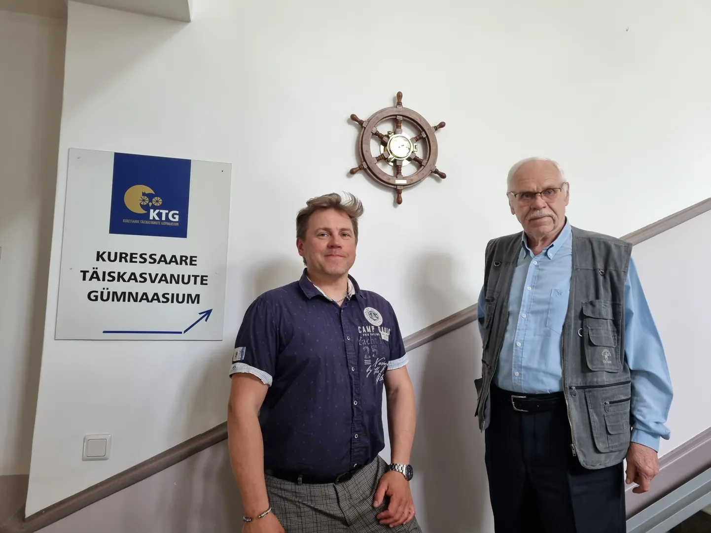 Pekka Rooväli ja Valdur Lind.