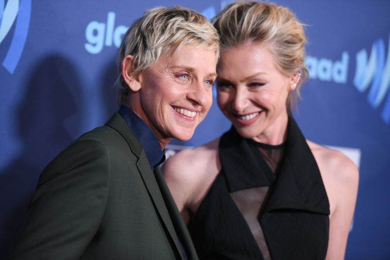 Ellen DeGeneres ja abikaasa Portia de Rossi. 