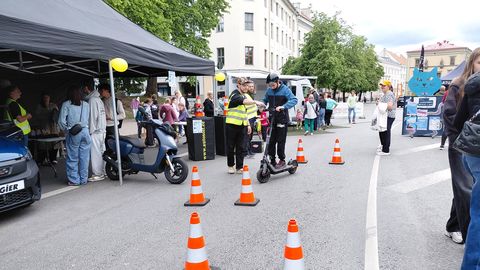 Lastekaitsepäev muutis Tartu Vabaduse puiestee taas autovabaks
