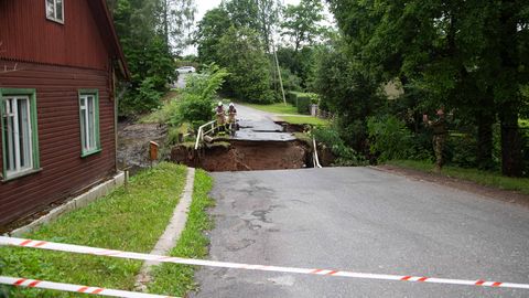 Tõrva dam failures linked to decade's worth of rain