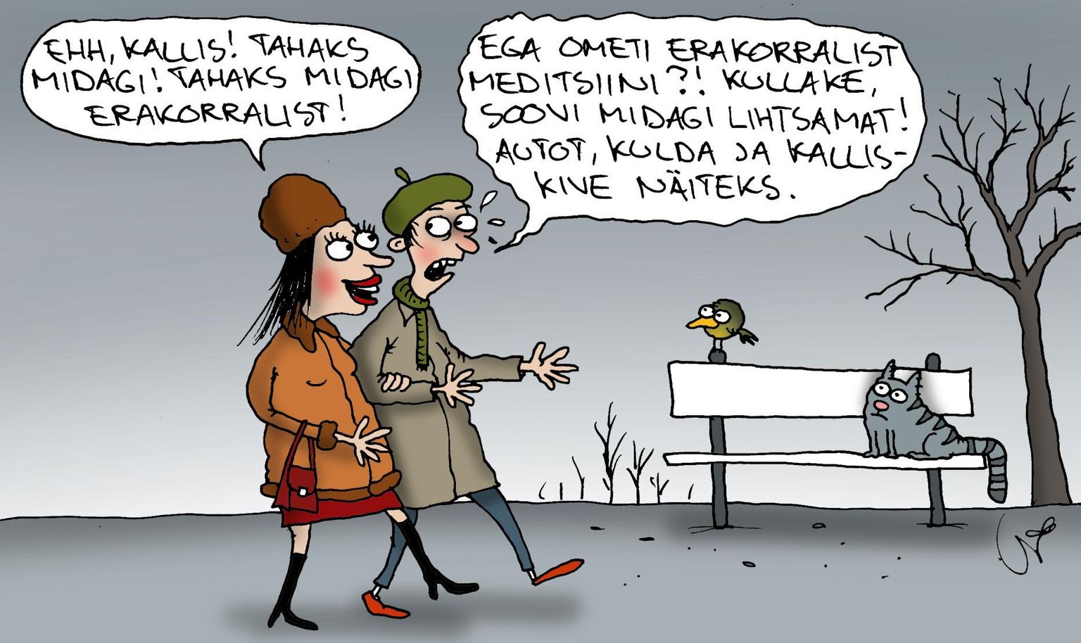 Päeva karikatuur 09.02.2023