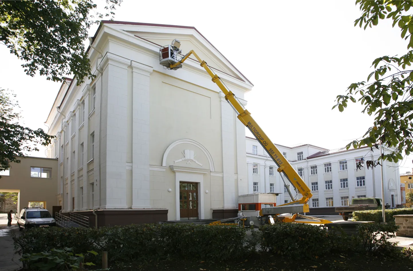 Juhkentali gümnaasium saab täiesti uue ilme nii seest kui väljast.