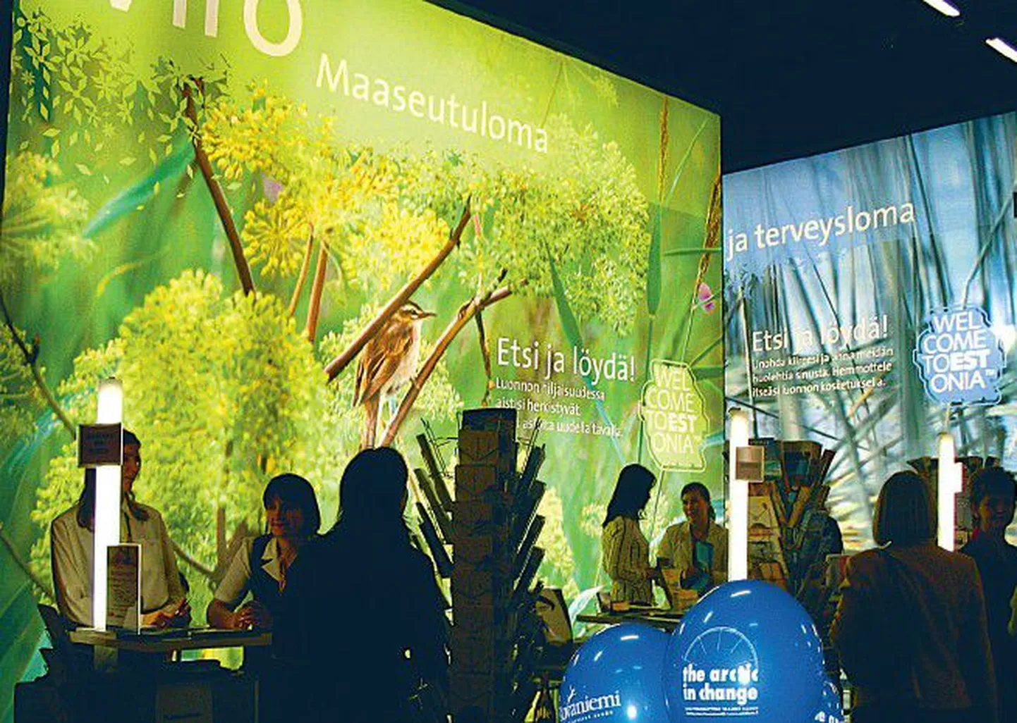 Eesti väljapanek oli seekordsel rahvusvahelisel
Helsingi turismimessil Matka 2007 kõigist osalenud
eksponentidest suurim ja võib uhkusega öelda, et ka kauneim.