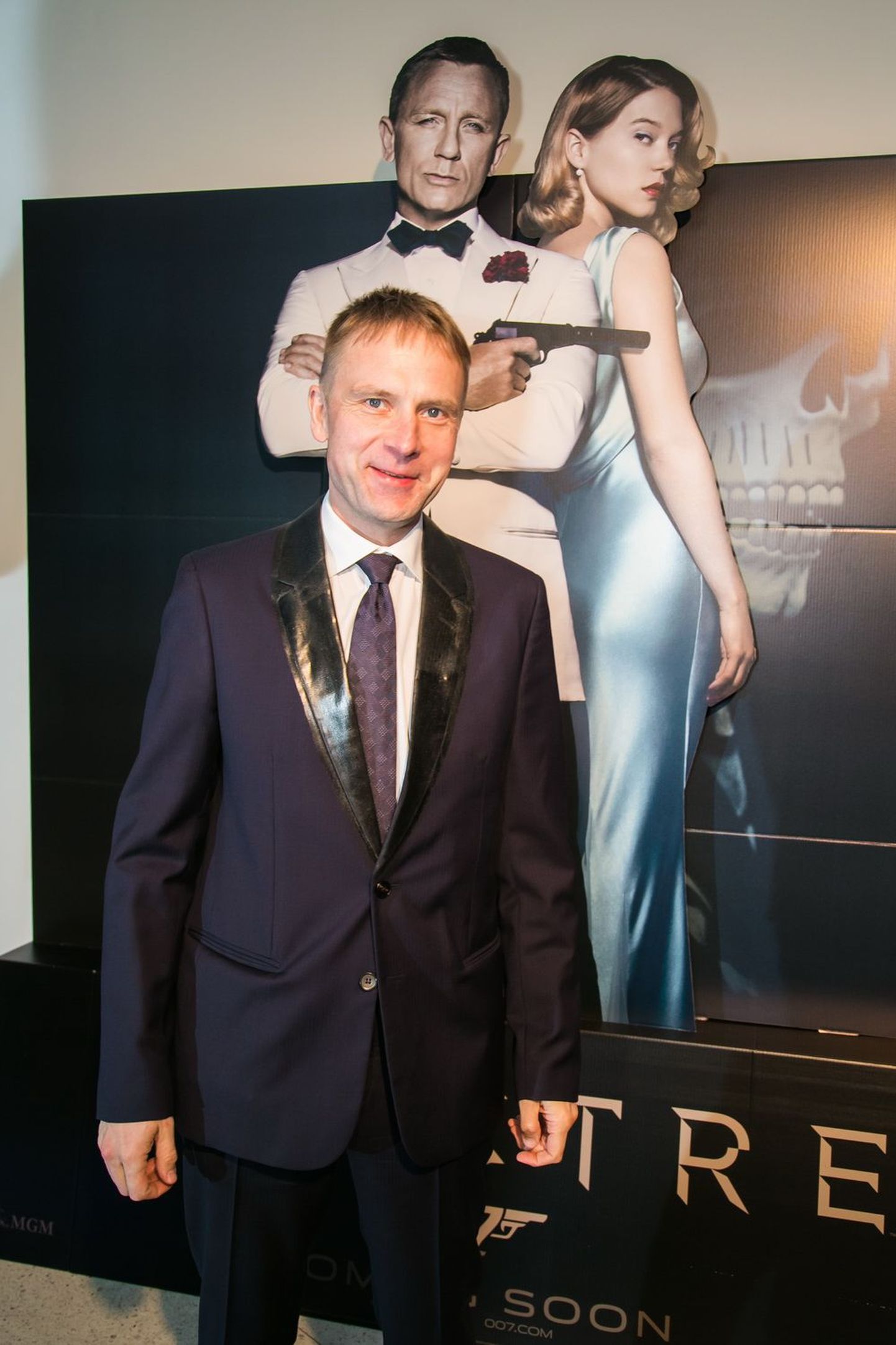 James Bond 007 SPECTRE Eesti esilinastus IMAX Kosmoses. Eesti oma superagent Eerik Niiles Kross
